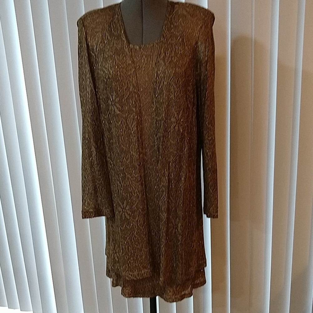 Dress with full length jacket